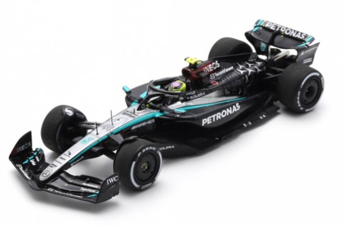 MERCEDES-AMG PETRONAS F1 W15E PERFORMANCE BAHRAIN 2024 SPARK 1/43