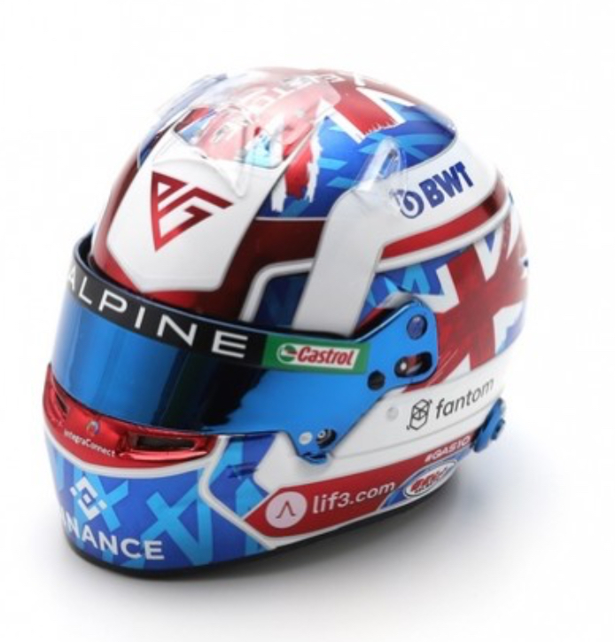 PIERRE GASLY 2023 SPARK HELMET 1/5