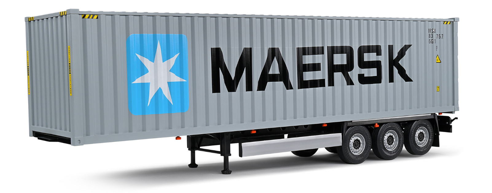 REMORQUE CONTAINER MAERSK SOLIDO 1/24