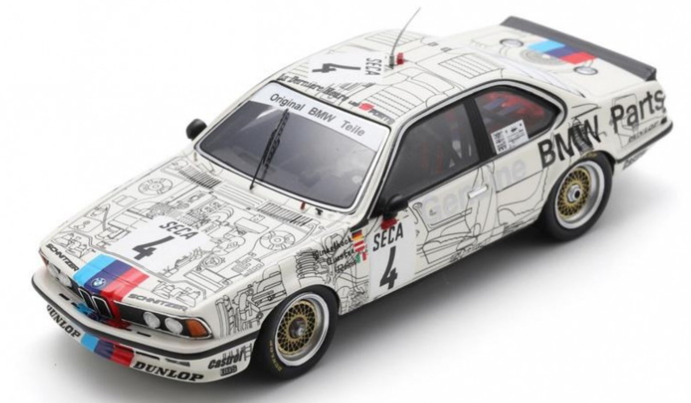 BMW E30 N°74 24H ETOC 1988 SPARK 1/43