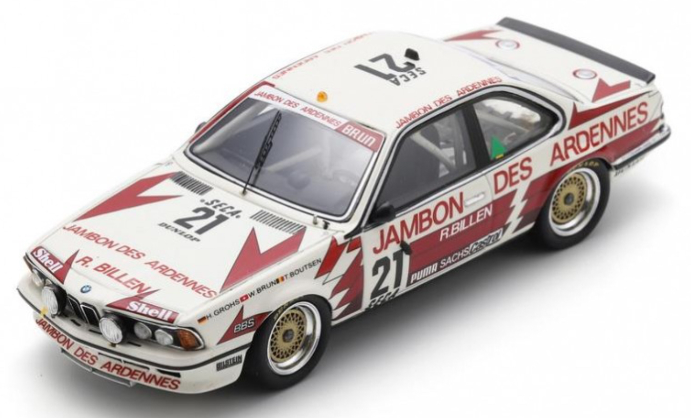 BMW 635 CSI N°21 24H SPA 1985 SPARK 1/43