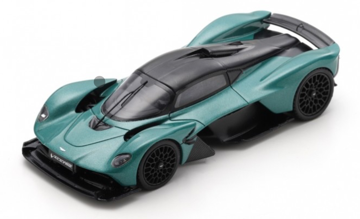 ASTON MARTIN VALKYRIE 2021 GREEN SCHUCO 1/43