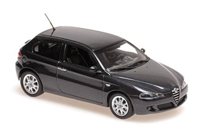 ALFA ROMEO 147 NOIR 2005 MINICHAMPS 1/43