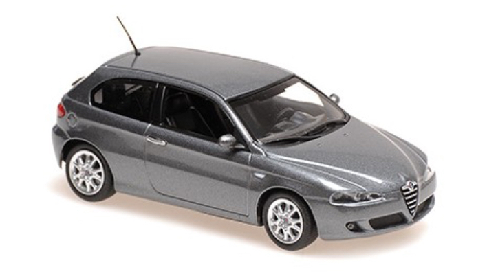 ALFA ROMEO 147 GRIS 2005 MINICHAMPS 1/43