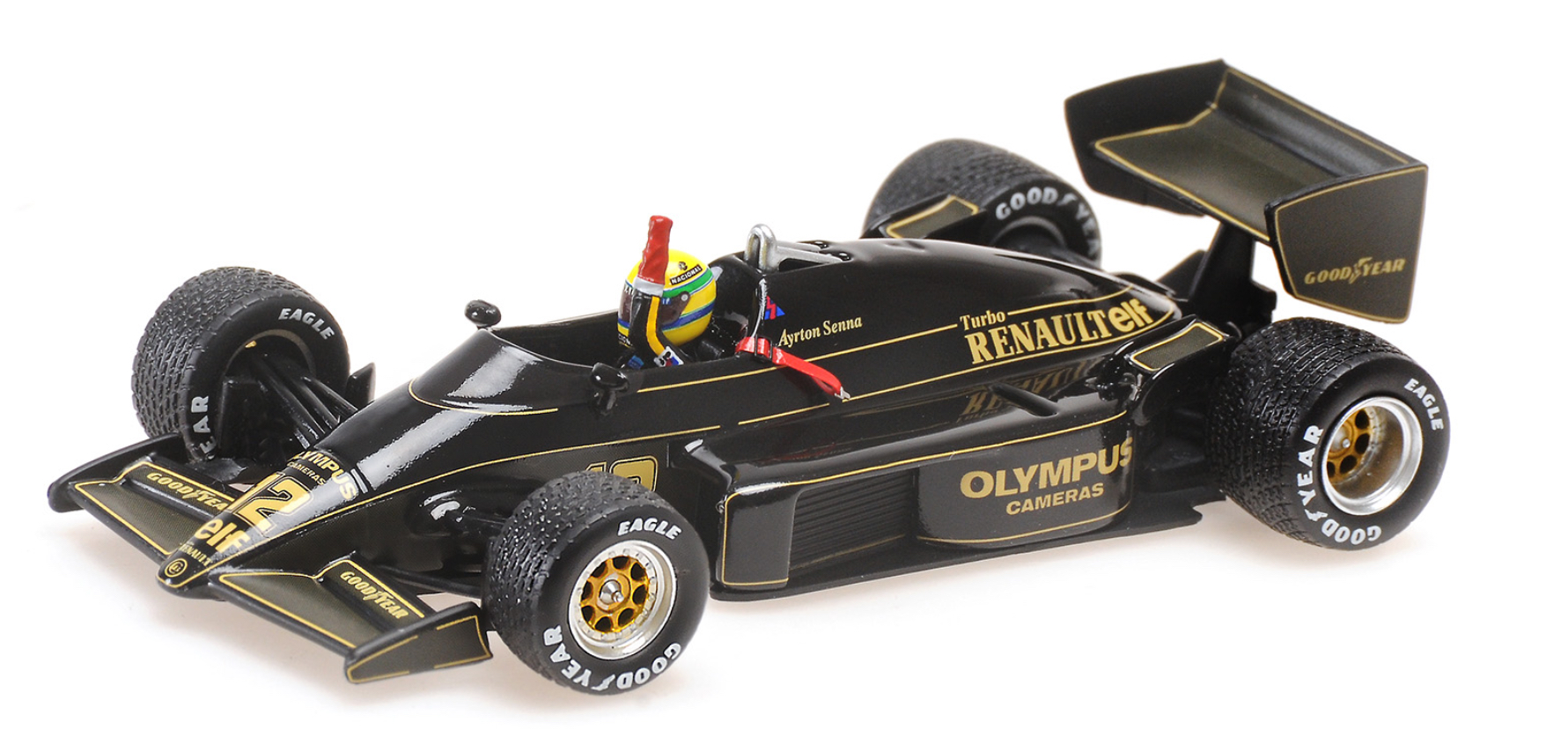 LOTUS RENAULT 97T GP PORTUGAL 1985 MINICHAMPS 1/43