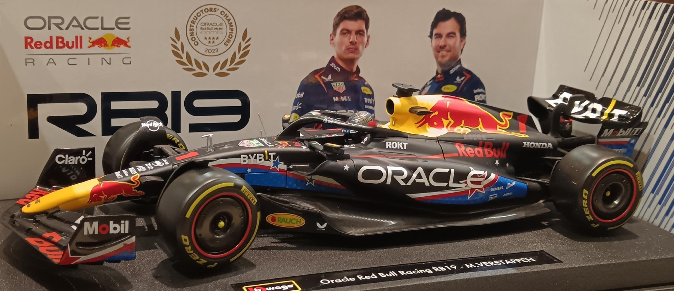 ORACLE RED BULL RACING RB19 2023 BURAGO 1/18