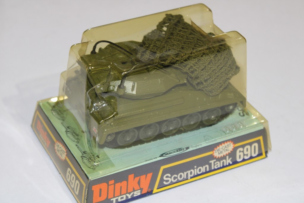 SCORPION TANK DINKY TOYS 1/43°