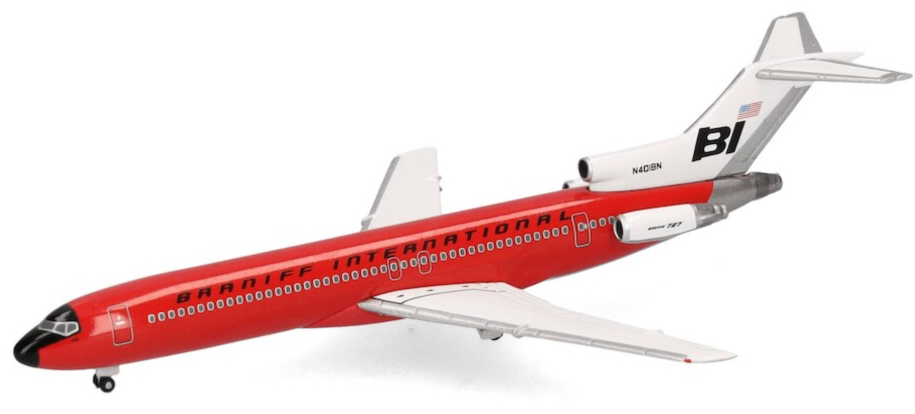 BI BOEING 727-200 HERPA 1/500