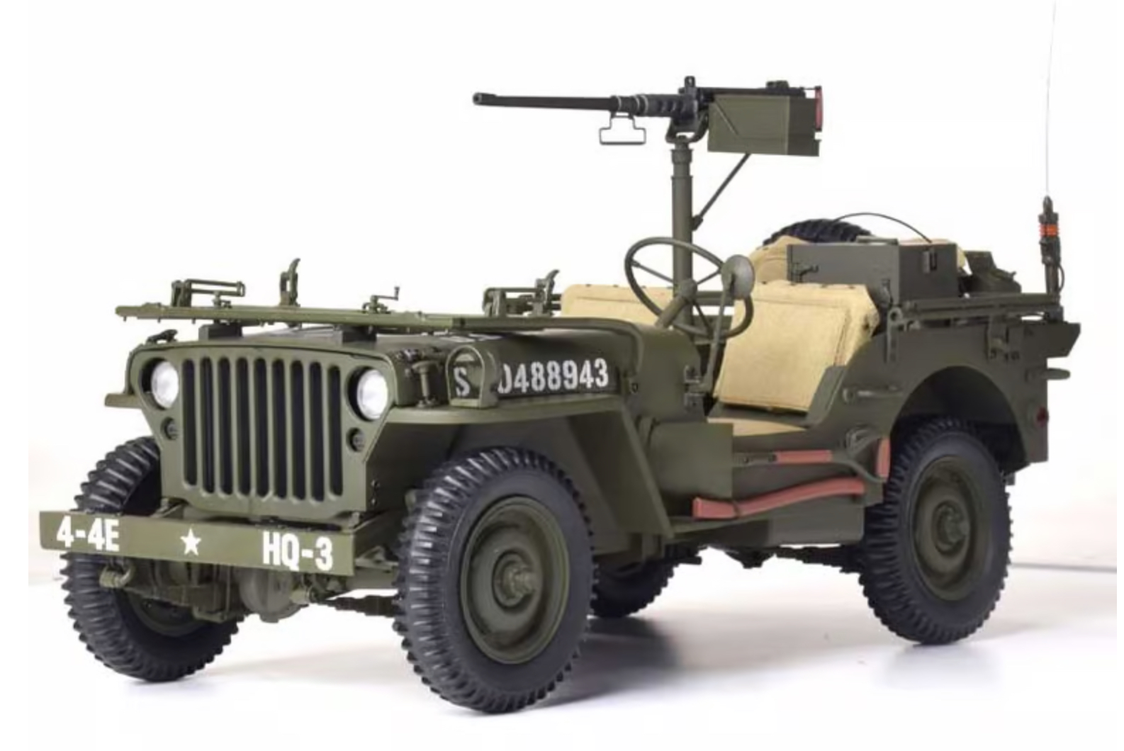 JEEP WILLIS WITH IXO ACCESSORIES 1/8