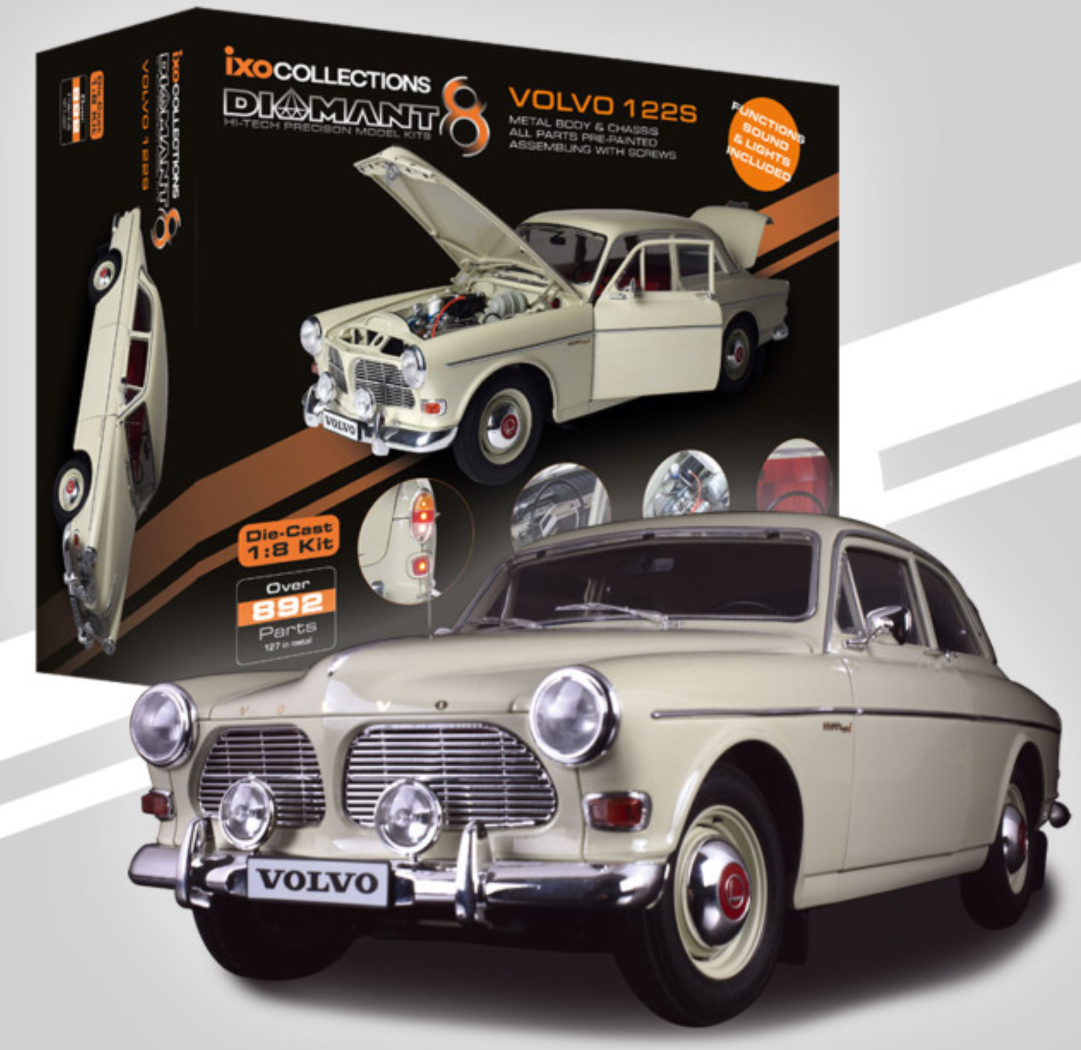 VOLVO S122 AMAZON KIT IXO 1/8