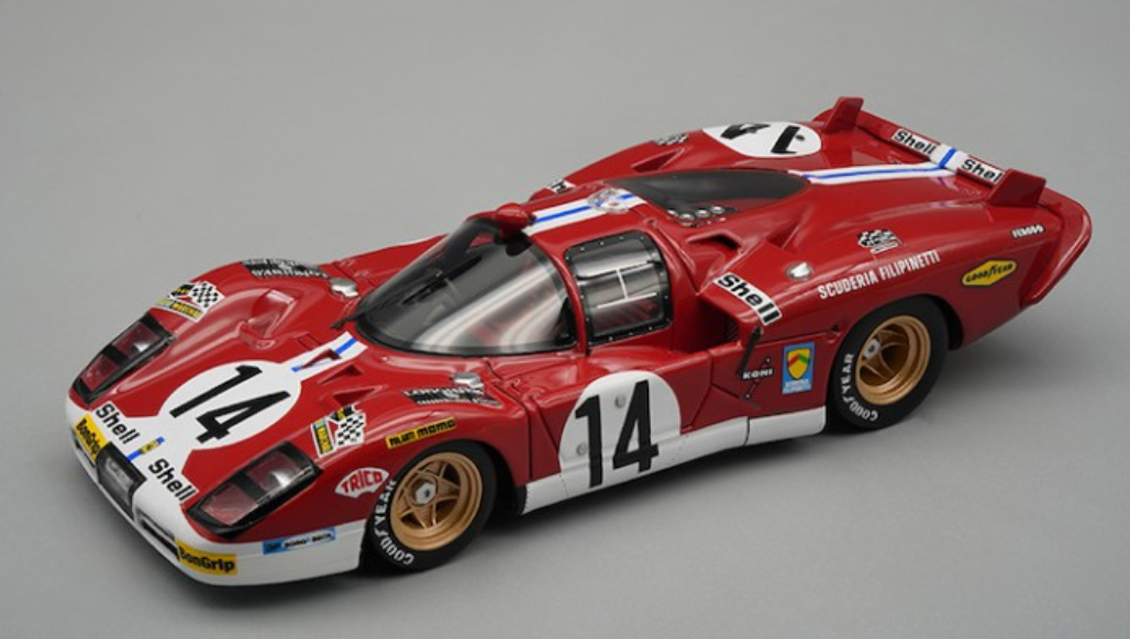 Ferrari 512S LT #14 24h LM 1970 TECNOMODEL 1/43