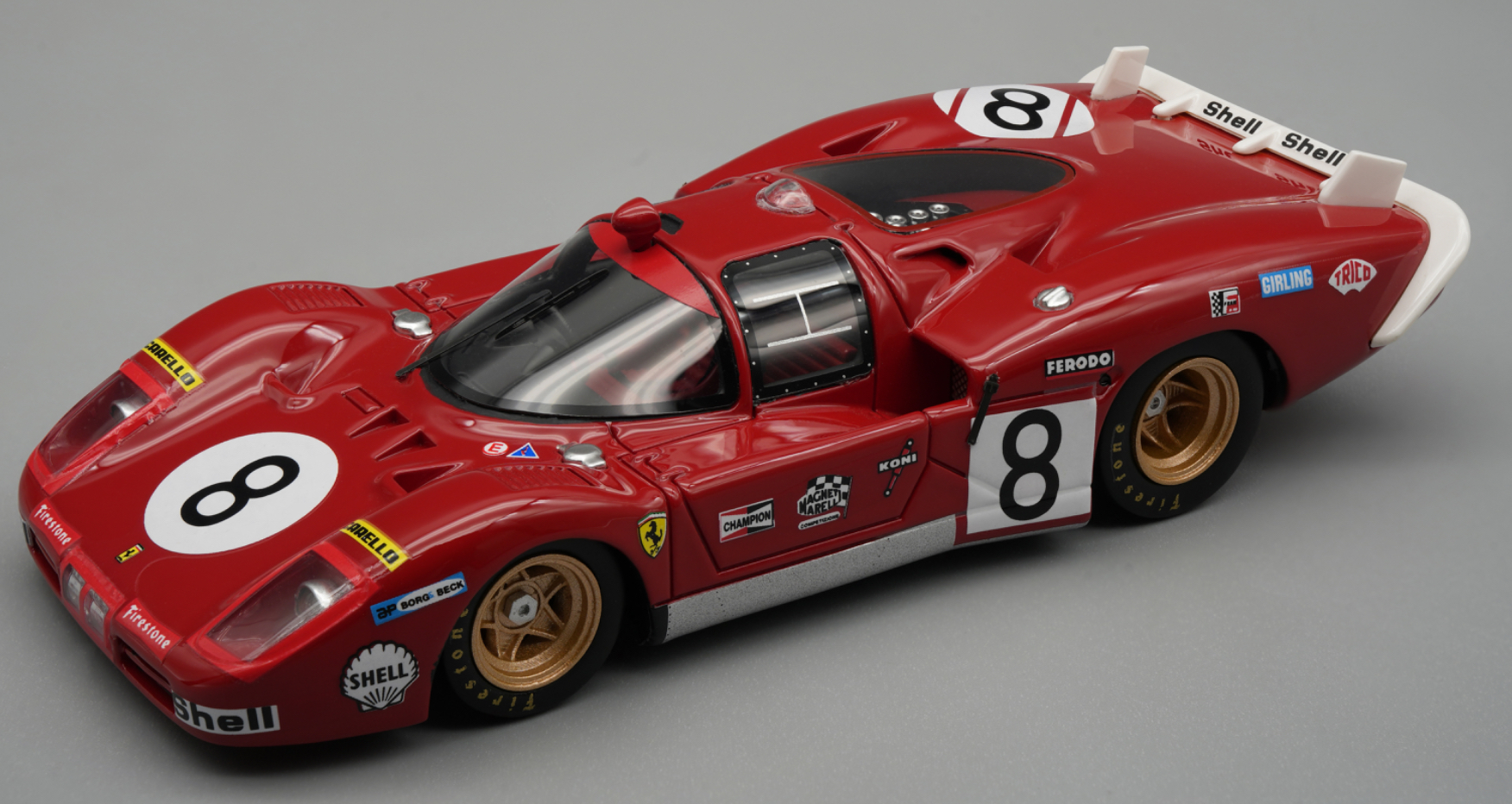 Ferrari 512S LT #8 24h LM 1970 TECNOMODEL 1/43