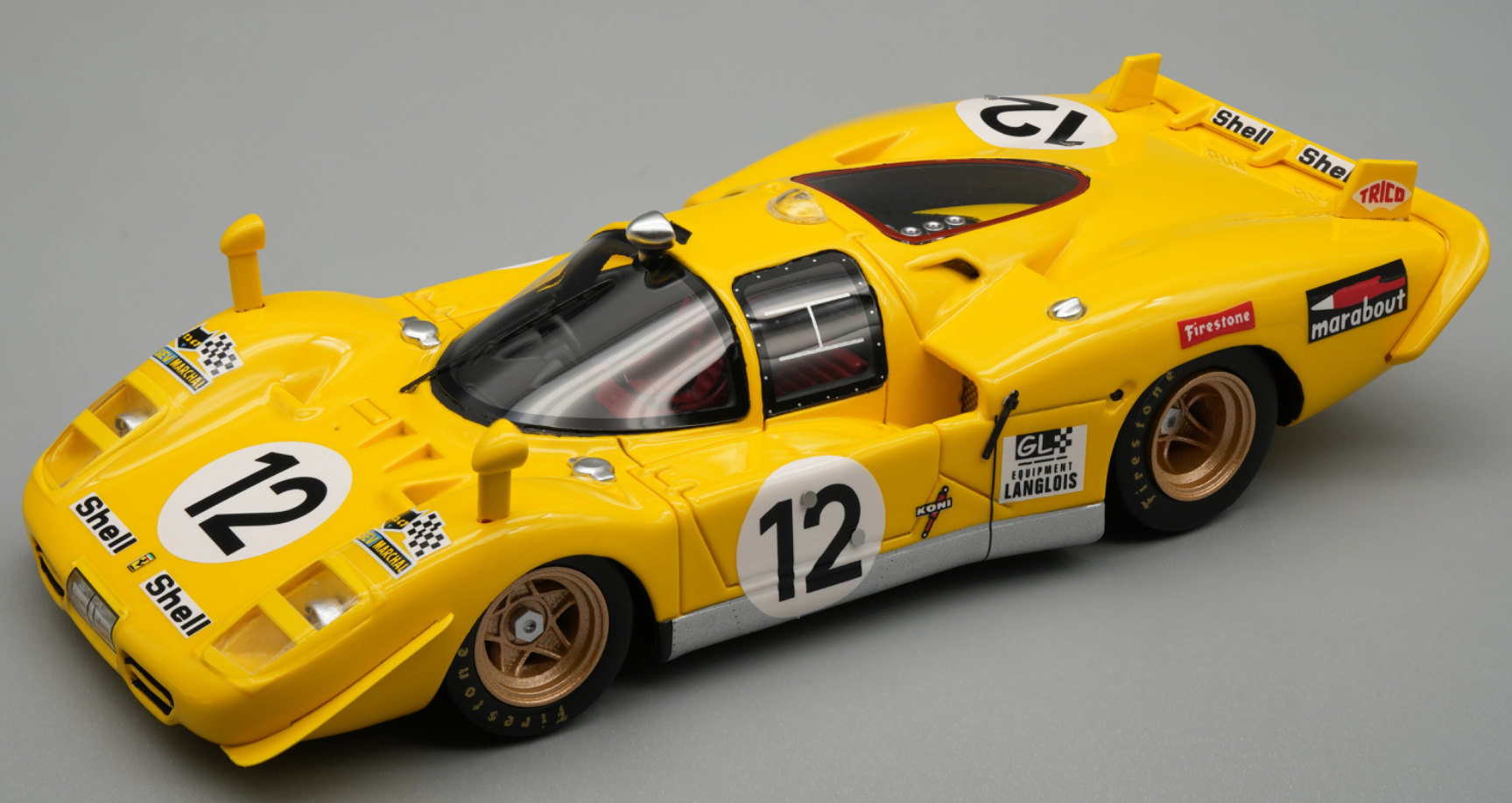 Ferrari 512S LT #12 24h LM 1970 TECNOMODEL 1/43