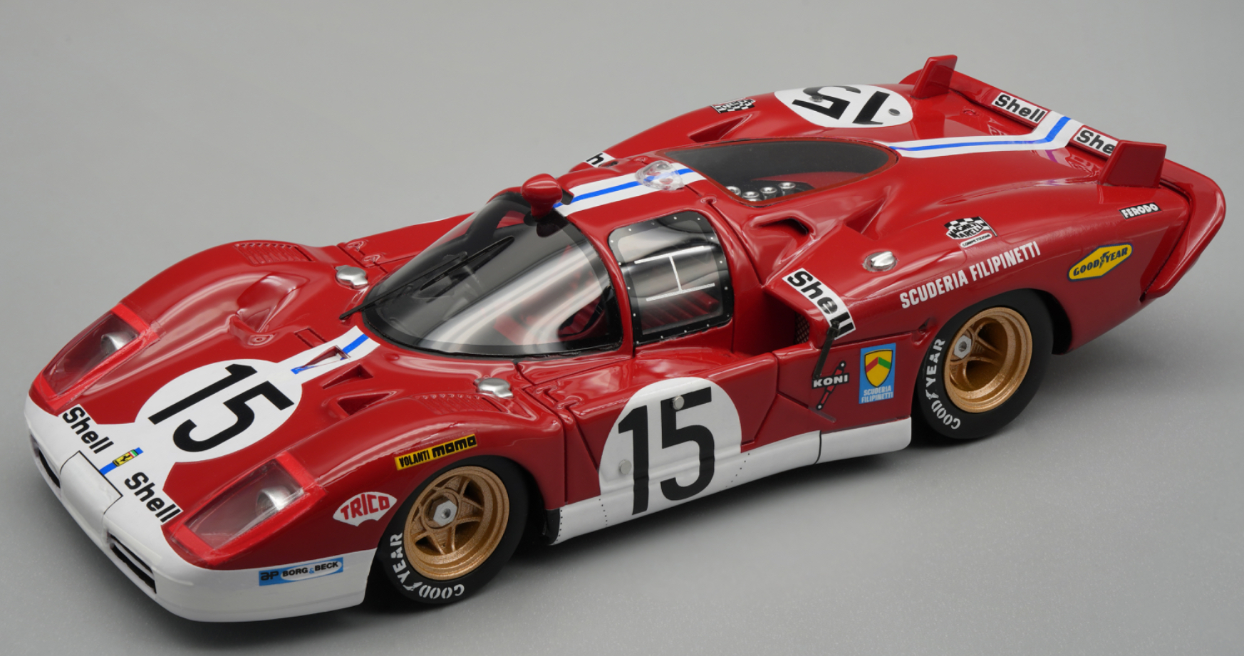 Ferrari 512S LT #15 24h LM 1970 TECNOMODEL 1/43