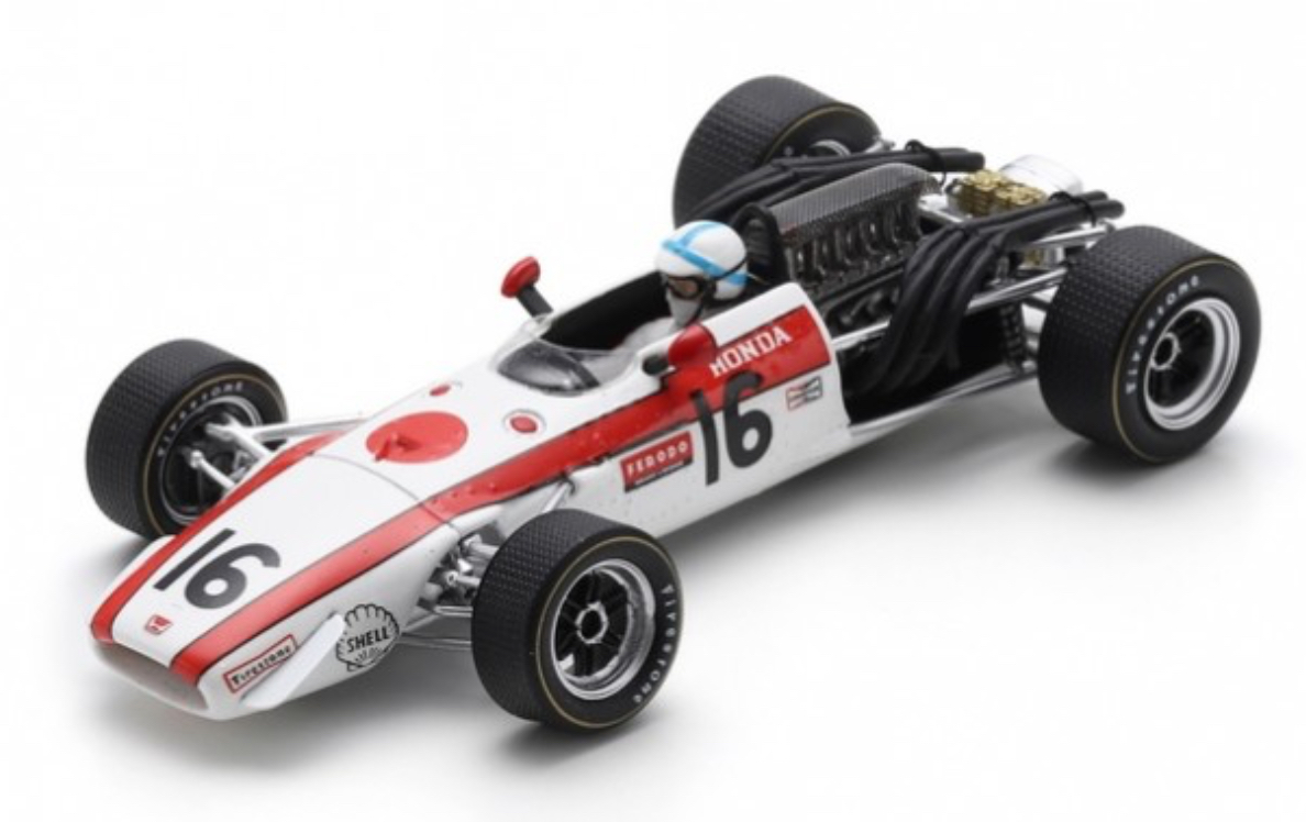 HONDA RA301 2ND GP FRANCE 1968 SPARK 1/43