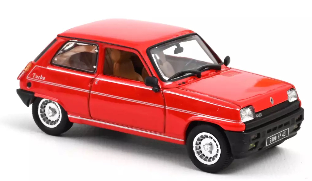 RENAULT 5 ALPINE TURBO RED 1983 NOREV 1/43