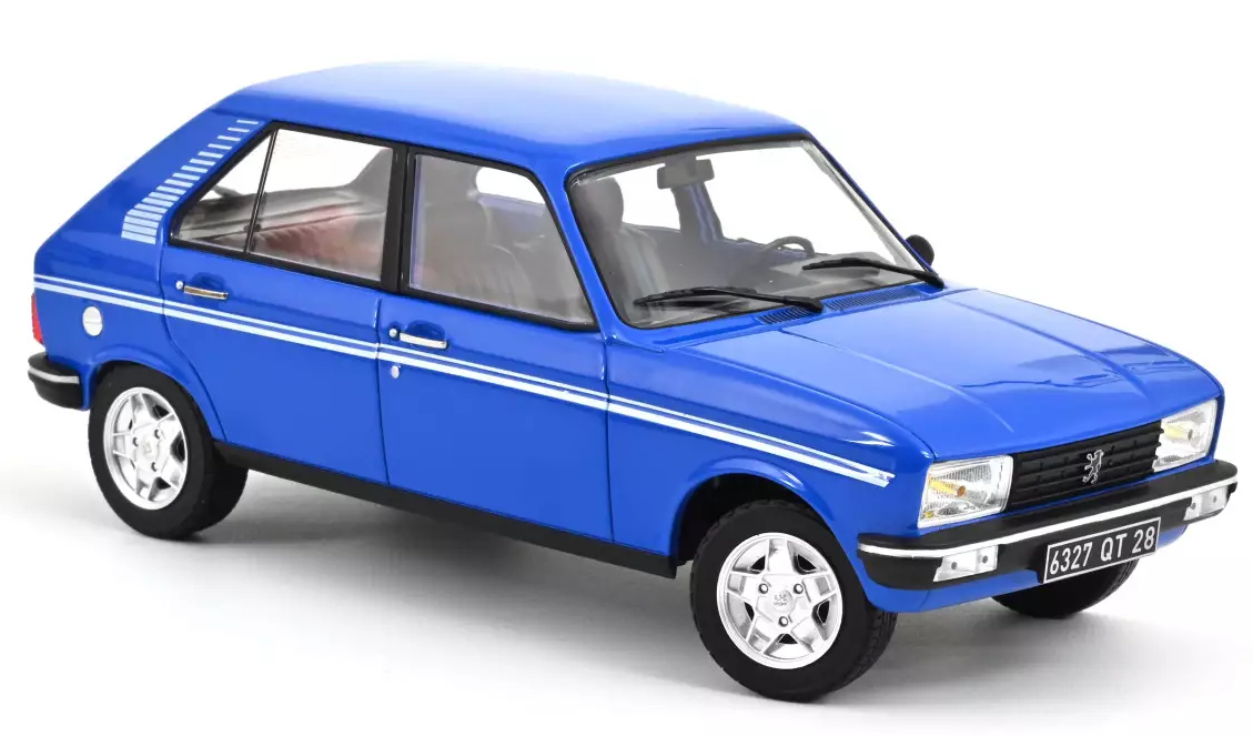 Peugeot 104 S 1981 BLEU Ibis 1/18