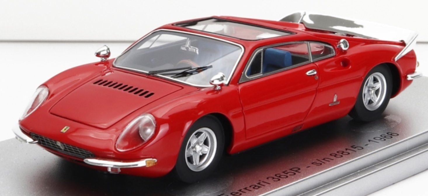 FERRARI 365P ROUGE KESS 1/43°