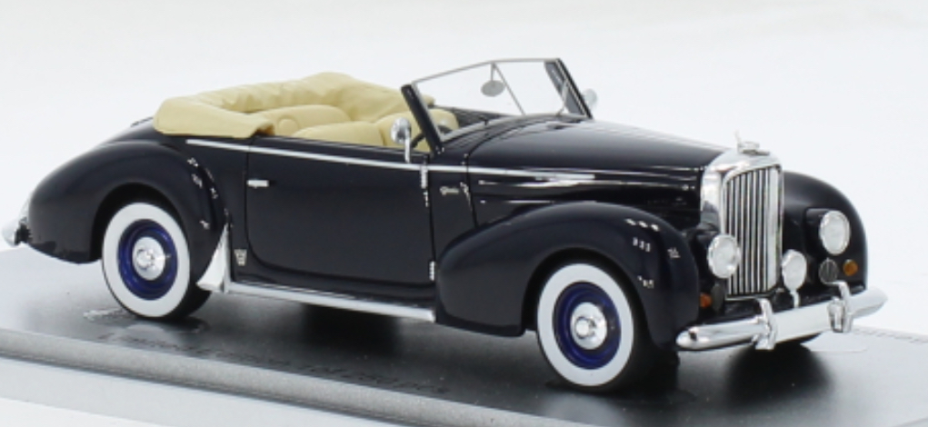 BENTLEY MKVI DROPHEAD 1948 BLEU KESS 1/43°