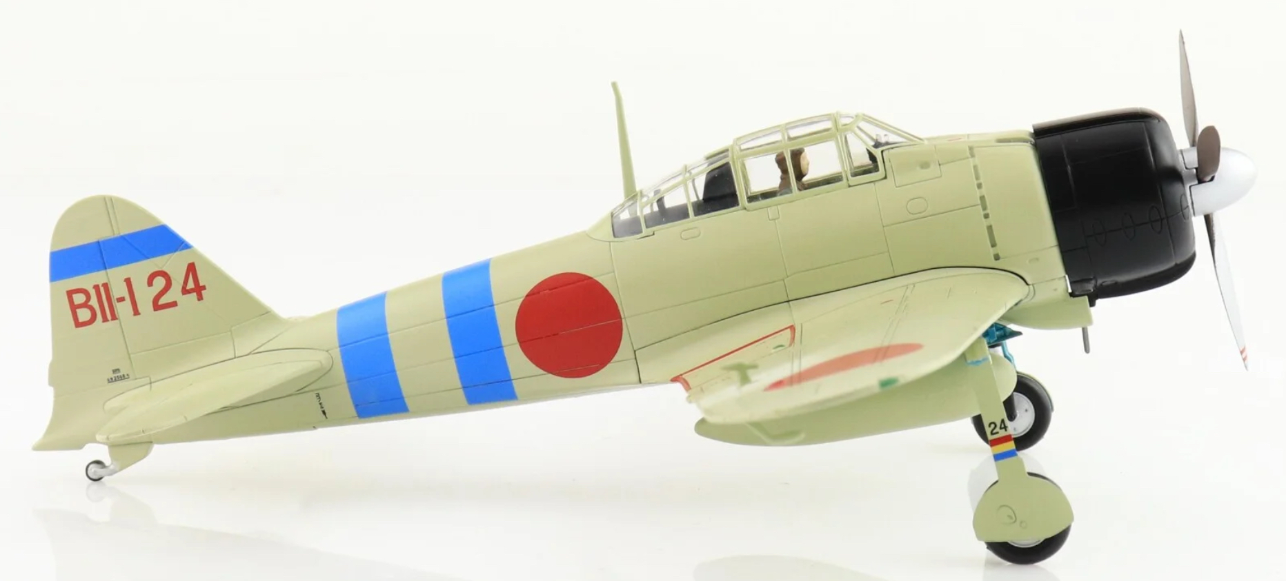 MITSUBISHI JAPAN A6M ZERO FIGHTER HOBBYMASTER 1/72