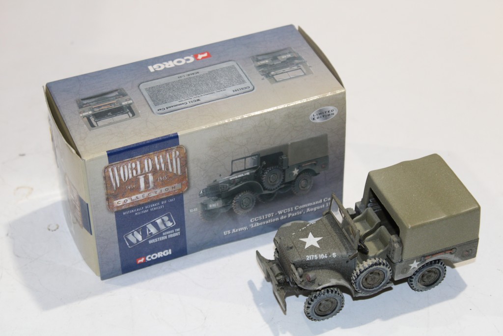 DODGE WC LIBERATION DE PARIS 1944 CORGI 1/43°