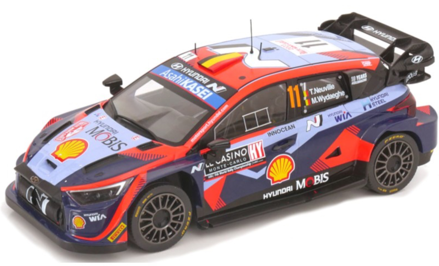 HYUNDAI I20 N RALLY 1 #11 IXO 1/18°