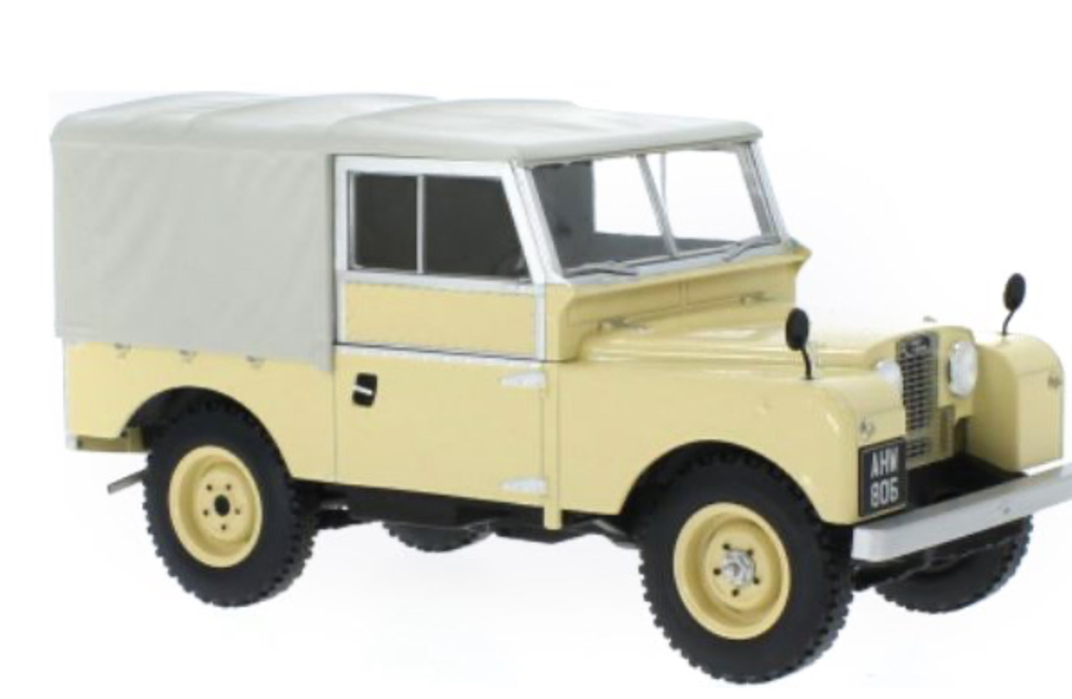 LAND ROVER SÉRIE I IVORY MODELCAR 1/18°