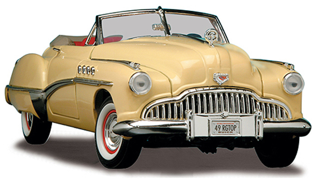 BUICK ROAMASTER 1949 RAIN MAN GREENLIGHT 1/43°