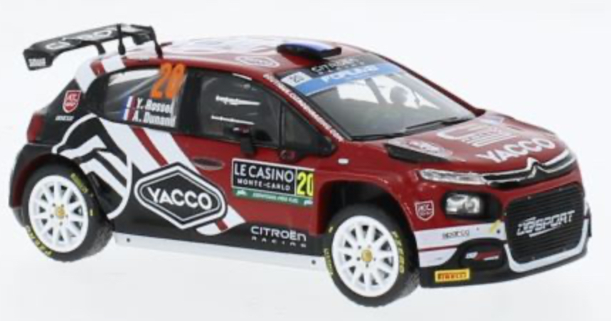 CITROËN C3 RALLY2 #20 IXO 1/43°