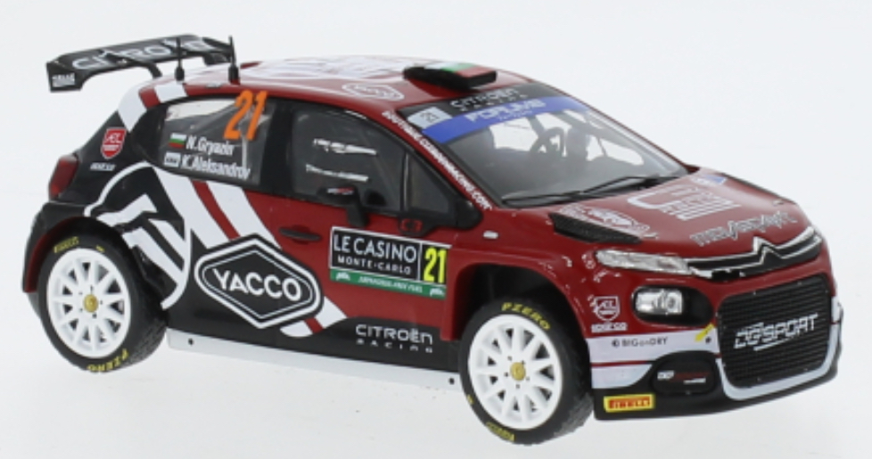 CITROËN C3 RALLY2 #21 IXO 1/43°