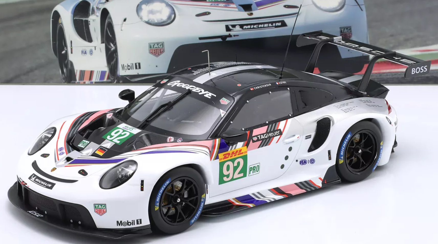 PORSCHE 911 RSR #92 IXO 1/43°