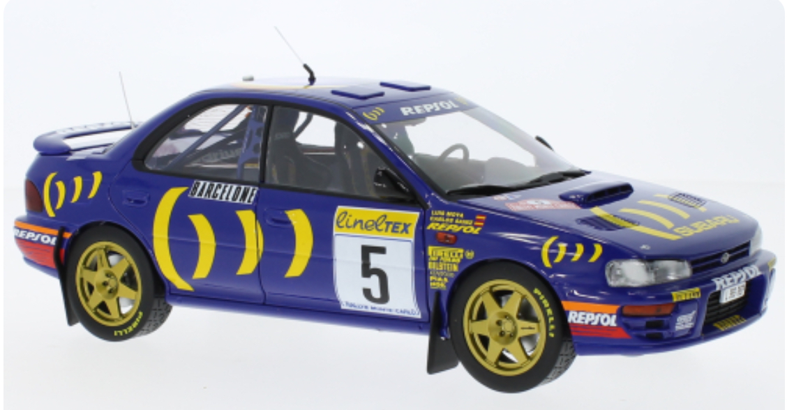 SUBARU IMPREZA 1995 KYOSHO 1/18°