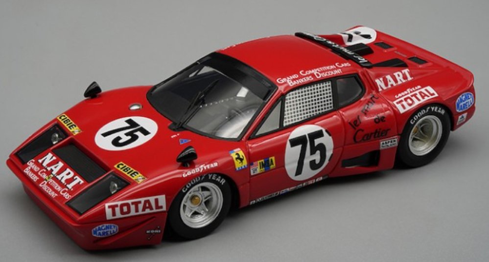 FERRARI 365 GT4BB IMSA-NART LE MANS 1977 TECNOMODEL 1/43°