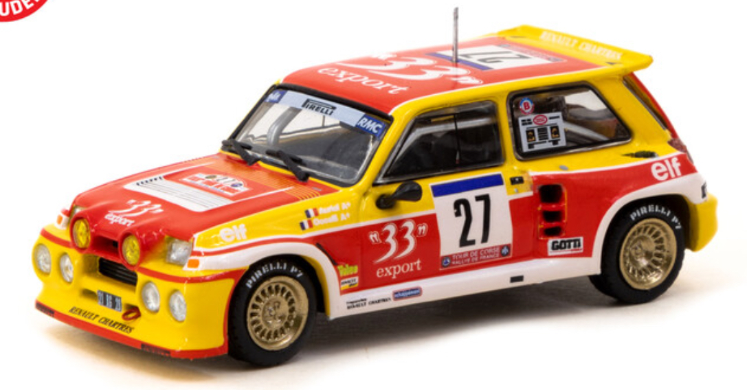 Renault 5 MAXI TURBO TARMAC 1/64°