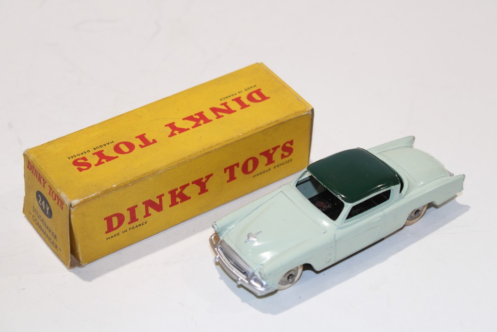 STUDEBAKER COMMANDER VERT PASTEL 1955 DINKY TOYS 1/43°