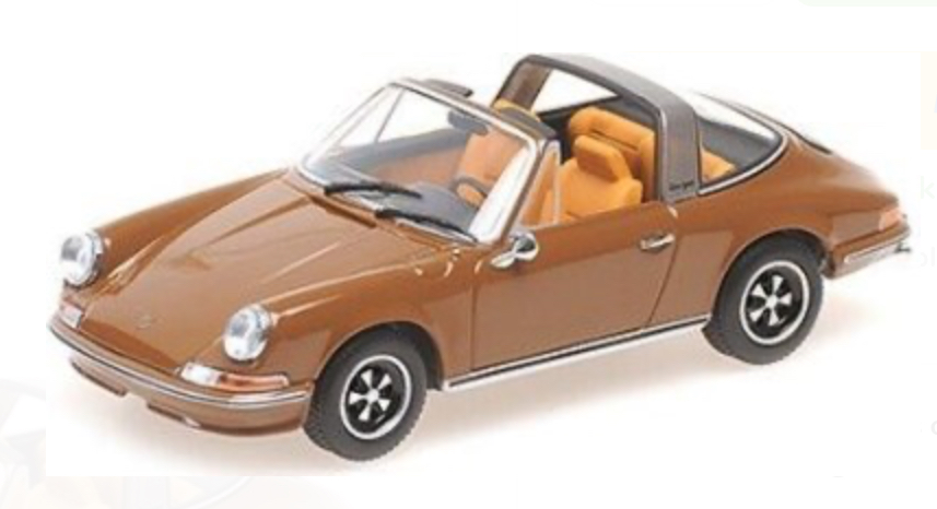 PORSCHE 911 TARGA S 1972 MINICHAMPS 1/43°