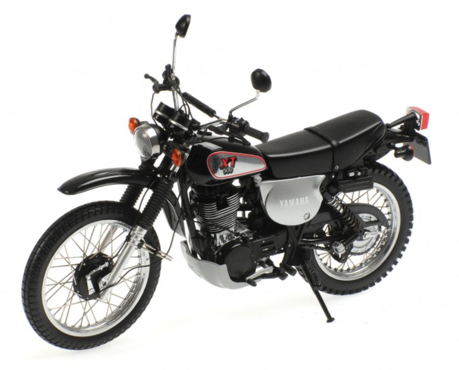 YAMAHA XT500 NOIR MINICHAMPS 1/12°