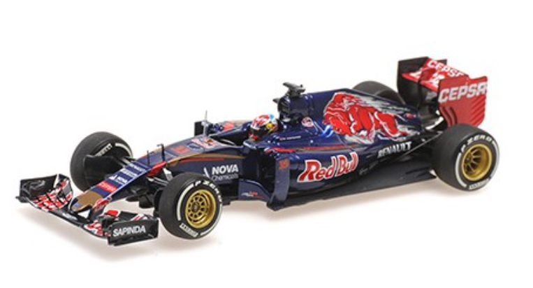 RENAULT SCUDERIA TORO ROSSO STR 10 M.VERSTAPPEN 2015 MINICHAMPS 1/43°