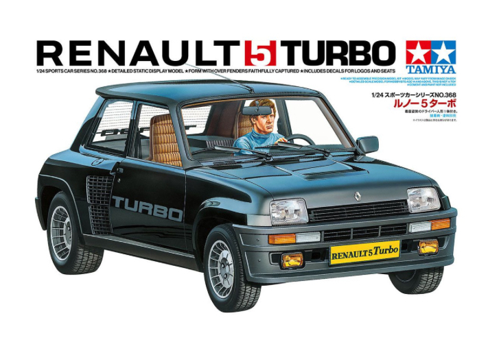 MAQUETTE RENAULLT 5 TURBO TAMIYA 1/24