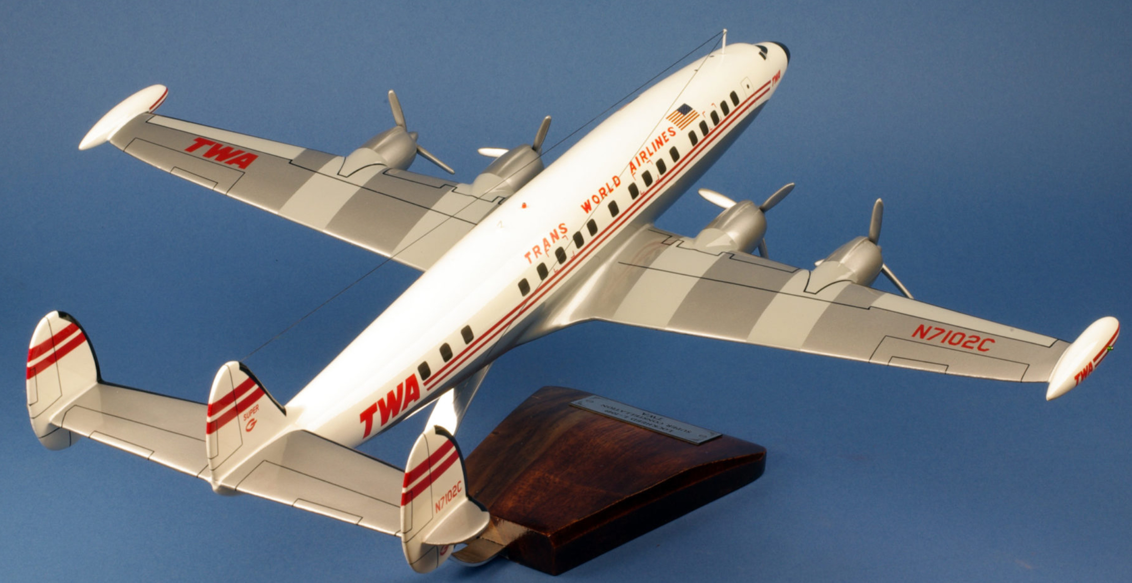 Lockheed L.1049 Super G TWA N7102C pilot’s 1/72