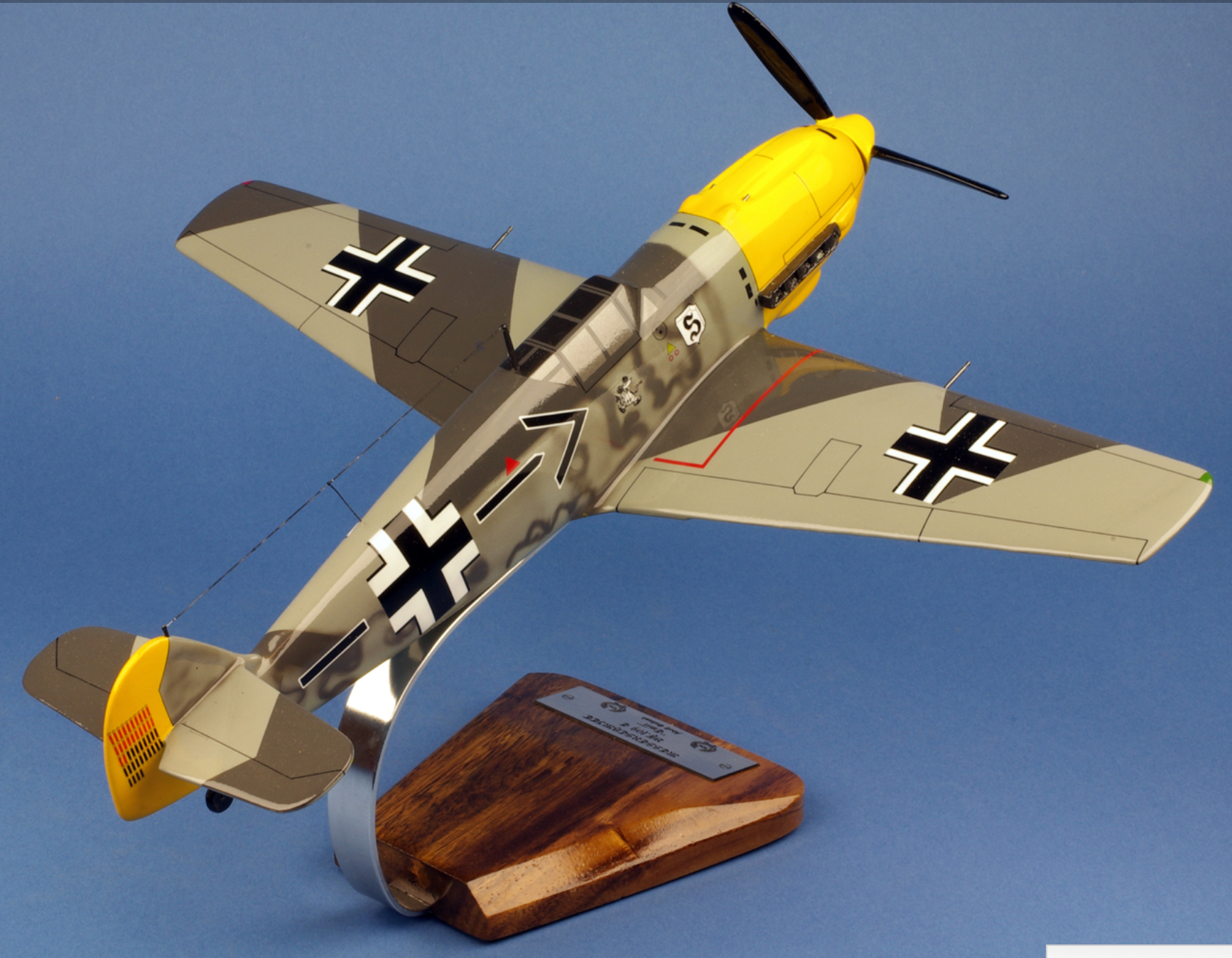 Messerschmitt Bf 109E-3 Jagdgeschwader 26 “Adolf Galland” PILOT’S 1/24