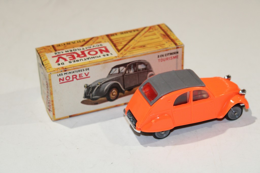 CITROEN 2CV ORANGE 1960 NOREV 1/43°