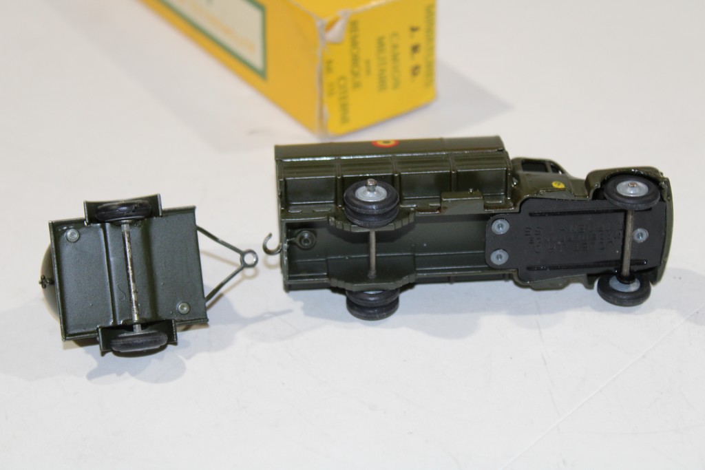 CITROEN 55 CAMION MILITAIRE AVEC REMORQUE CITERNE 1955 J.R.D 1/64°