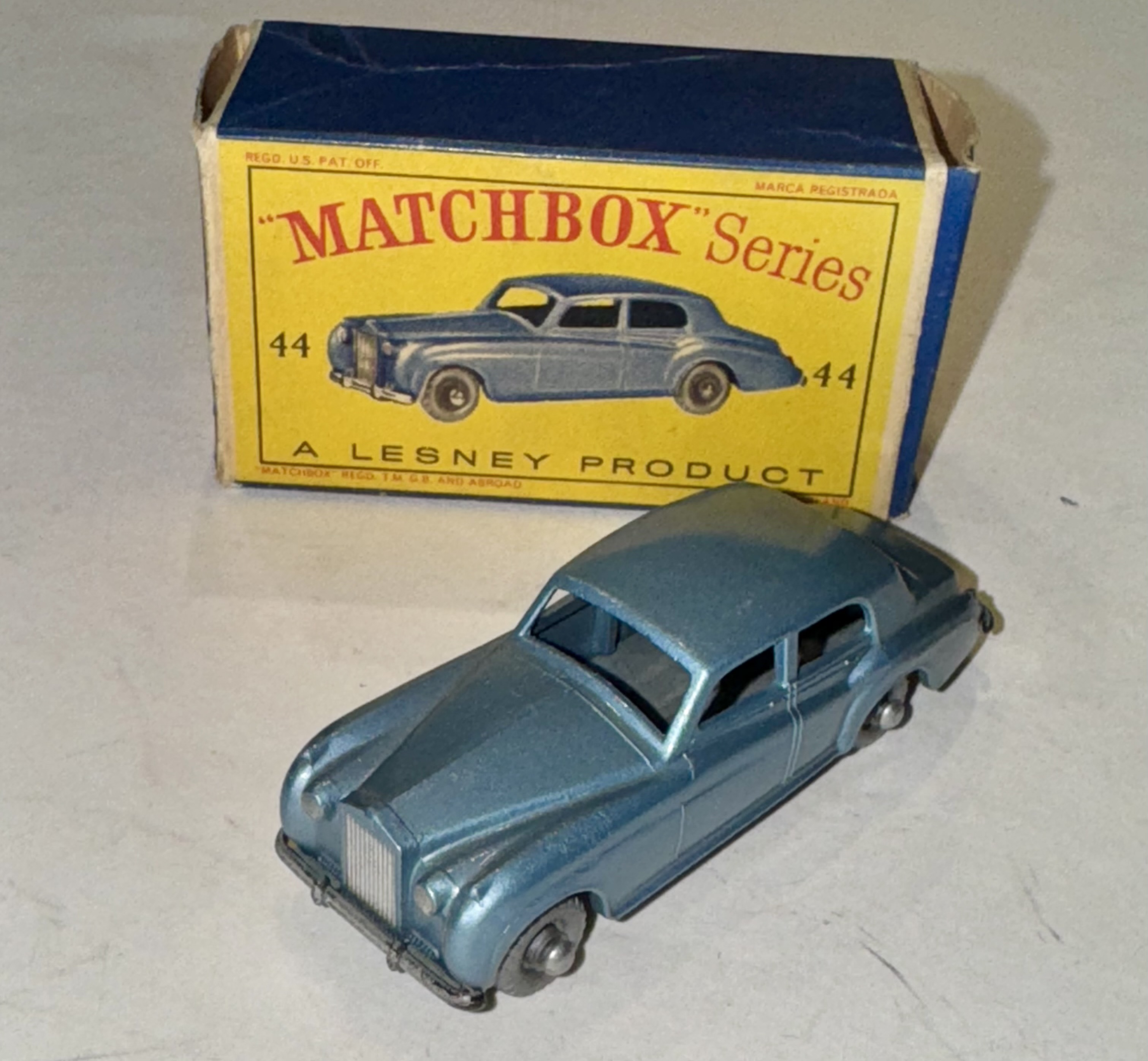 ROLLS SILVER CLOUD MATCHBOX 1/64