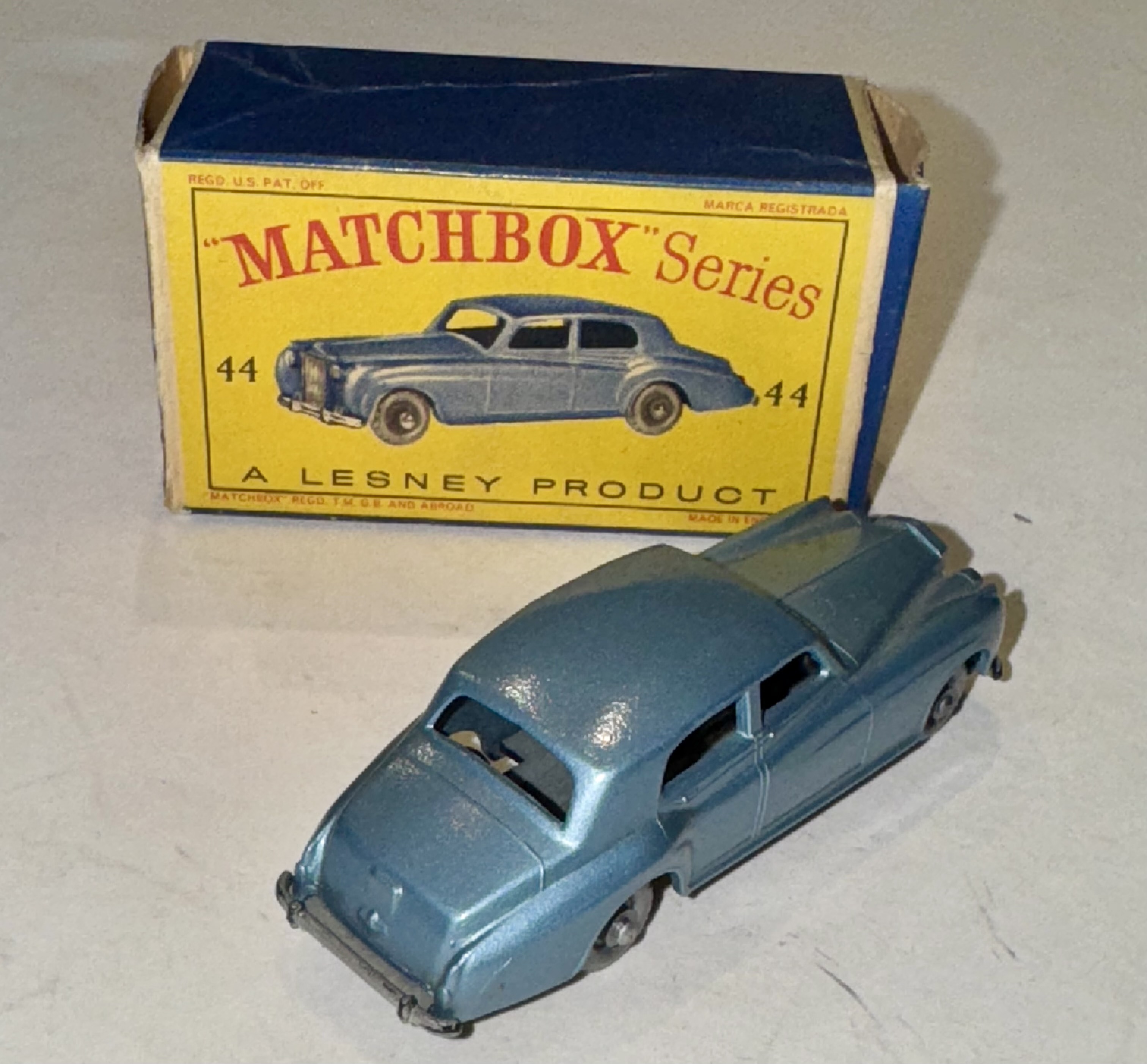 ROLLS SILVER CLOUD MATCHBOX 1/64