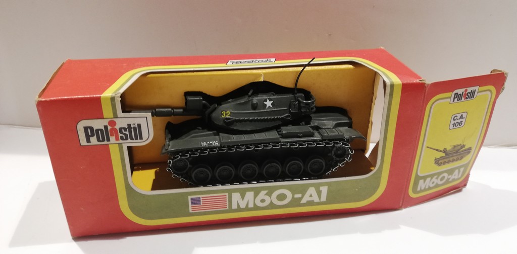 TANK M60 A1 POLISTIL 1/43°