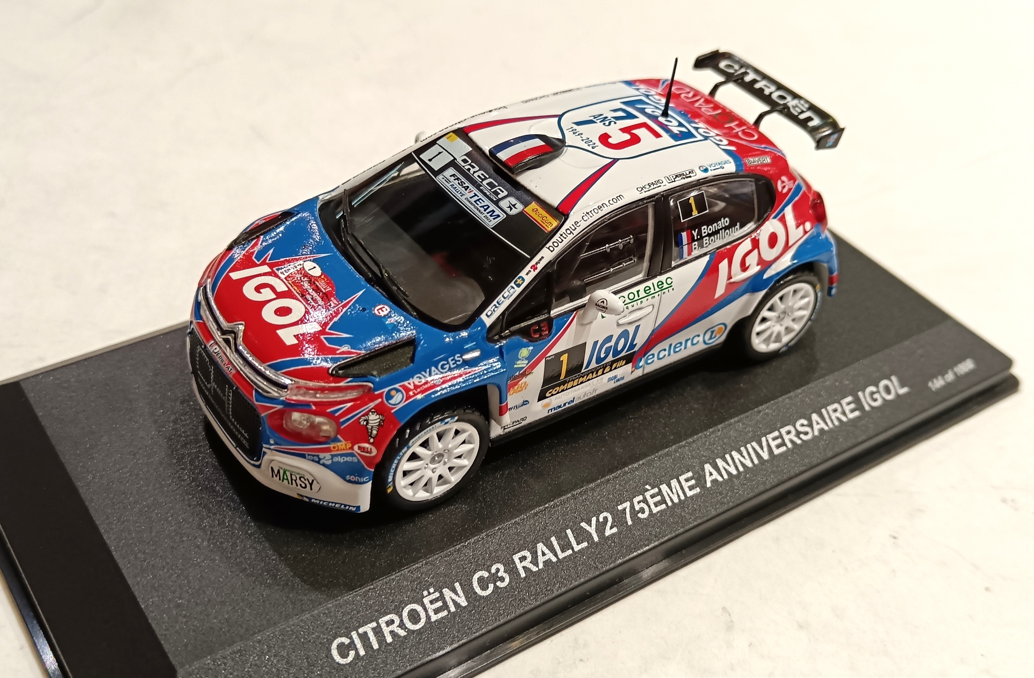 CITROEN C3 RALLY ' ROUERGUE AVEYRON OCCITANIE ' 2023  BONATO / BOULLOUD