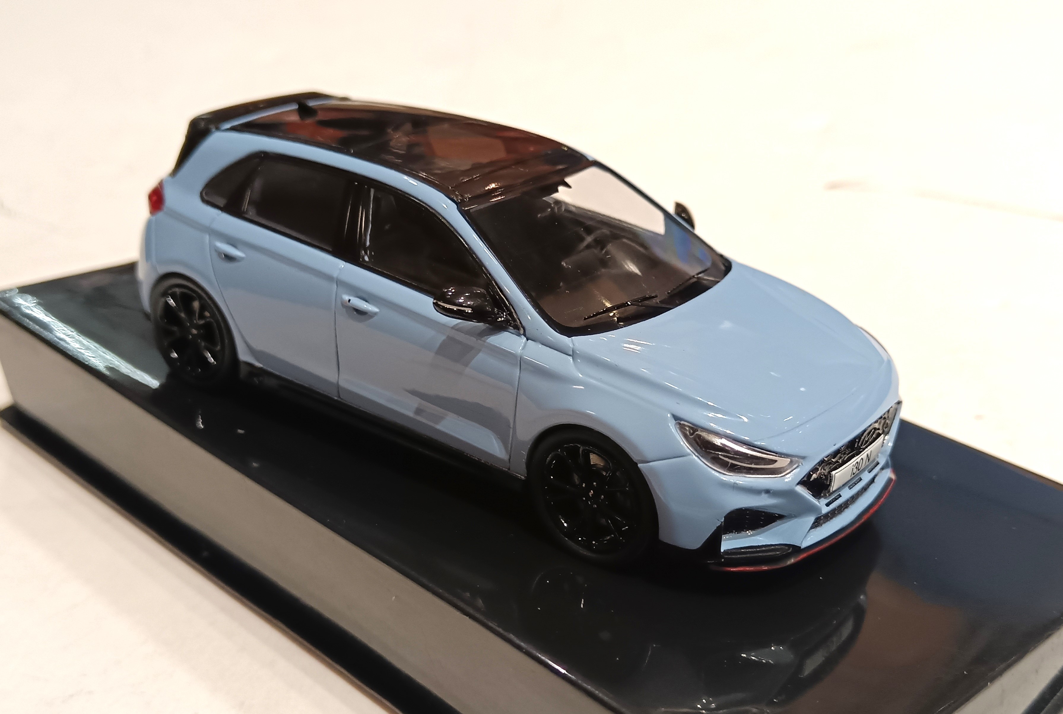 HYUNDAI I30 N 2022 BLEU IXO 1/43°