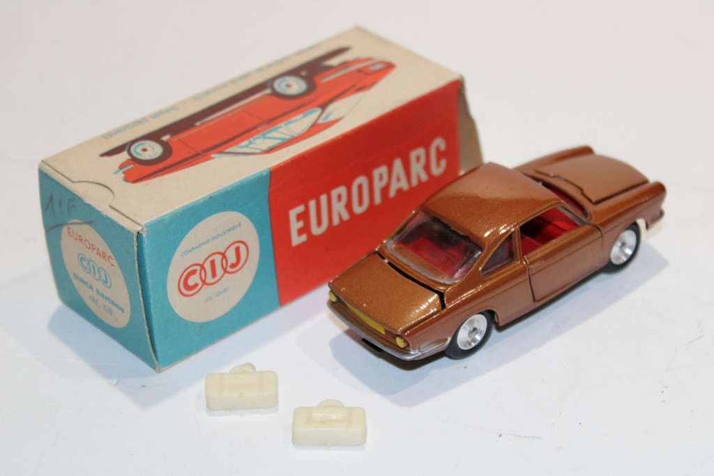 SIMCA BERTONE EUROPARC BRONZE 1962 CIJ 1/43°