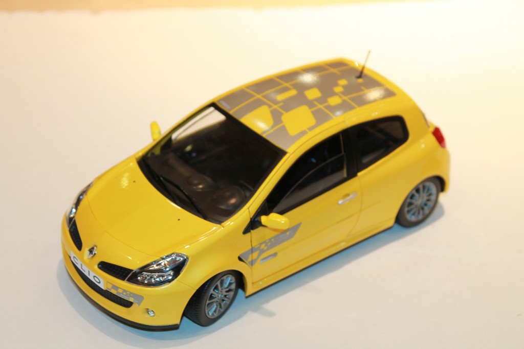 Renault Clio 3 RS F1 Team Jaune 2007 185236 Norev